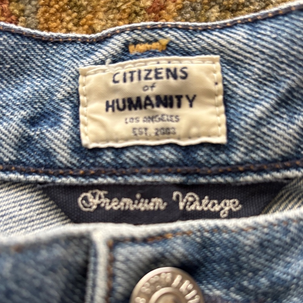 Citizens of Humanity Dree premium vintage 100% cotton Denim Jeans